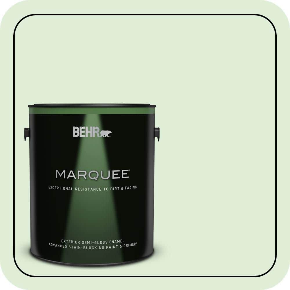 1 gal. #440C-2 Cucumber Crush Semi-Gloss Enamel Exterior Paint & Primer price history on PriceWatchPro