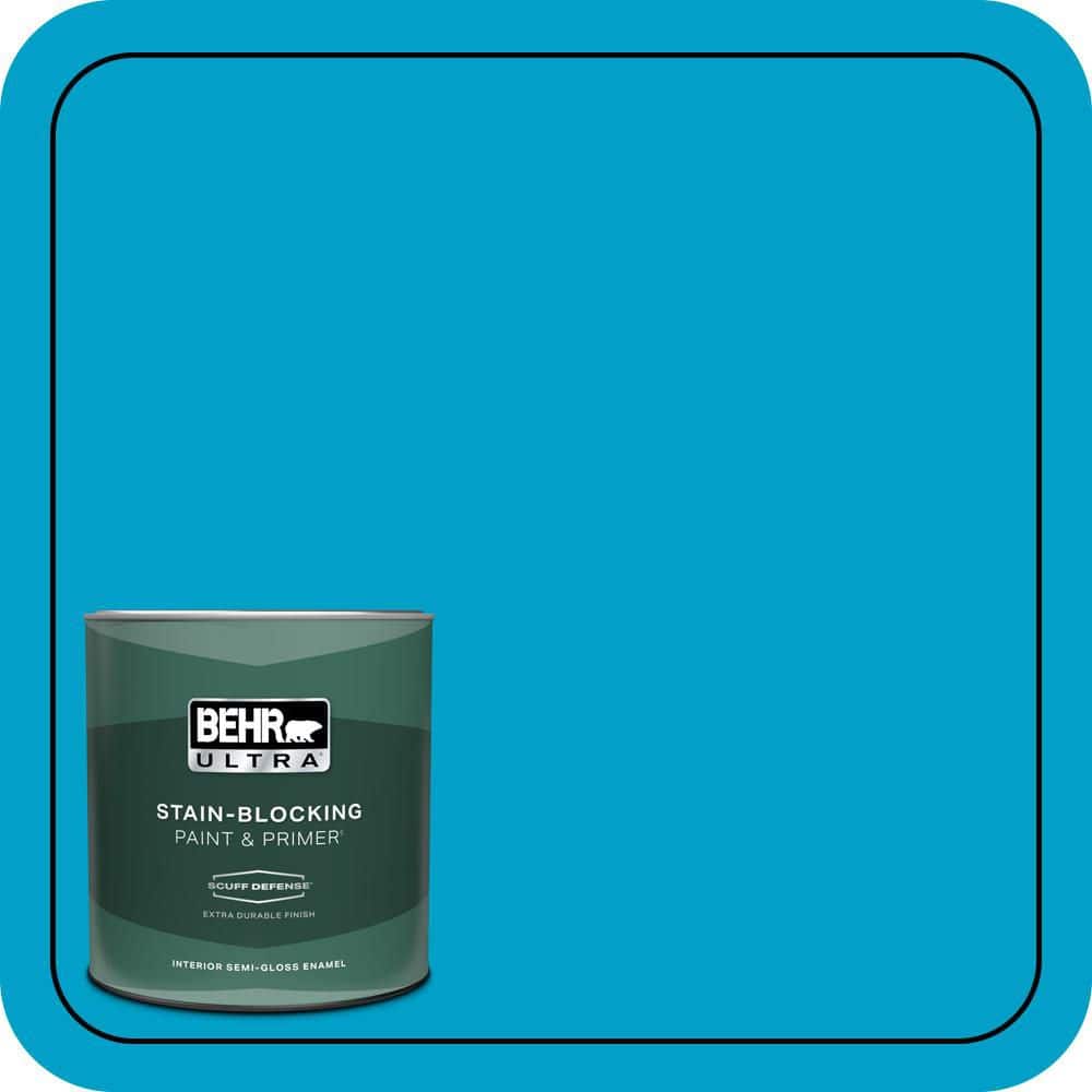 1 qt. #P490-5 Yucatan Extra Durable Semi-Gloss Enamel Interior Paint & Primer price history on PriceWatchPro