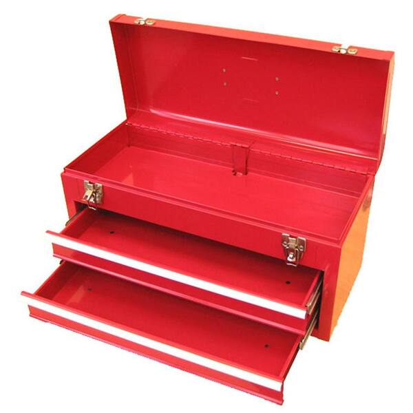 Excel 20.1 in. W Portable Steel Tool Box in Red