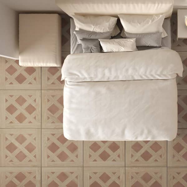 Lands Timber Atlas Cotto 24 in. x 24 in. Porcelain Floor and Wall Tile (15.5 sq. ft./Case)