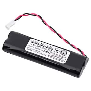 Dantona 4.8-Volt 800 mAh Ni-Cd battery for Dual-Lite - 120859 Emergency Lighting