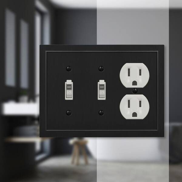 1-Gang Device Receptacle Wallplate Single Outlet Wall Plate/Panel Plate/Cover Symmetry Design Motif Light Panel Cover