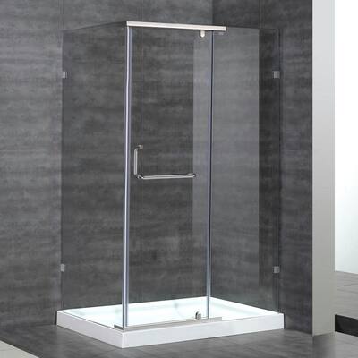 Stainless Steel - Shower Stalls & Kits - Showers - The Home Depot