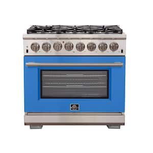 Cosmo 4 Piece Appliance Package with 36 Freestanding Gas Range 36 Is –  thehomeselection