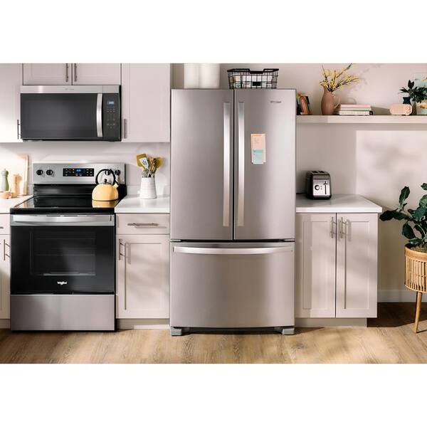 Whirlpool French Door Fridge (WRFC2036RZ) - Fingerprint Resistant Stainless Steel Whirlpool French Door Fridge (WRFC2036RZ) - Fingerprint Resistant Stainless Steel