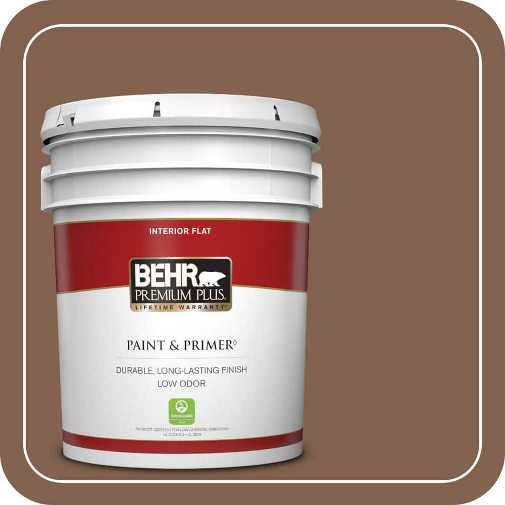 5 gal. Home Decorators Collection #HDC-SP14-6 Tilled Earth Flat Low Odor Interior Paint & Primer price history on PriceWatchPro