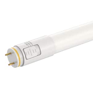 32-Watt Equivalent 12.5-Watt 4 ft. Linear T8 LED Tube Light Bulb Hybrid Selectable 3500/4000/5000K (25-Pack)
