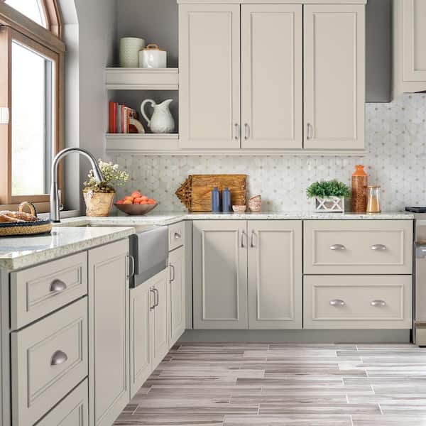 1 gal. #MQ3-40 Varnished Ivory Semi-Gloss Enamel Interior/Exterior Cabinet, Door & Trim Paint