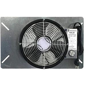 18 in. x 4 in. x 11 in. Moisture Mold Reducing UnderAire Crawlspace Ventilator Fan