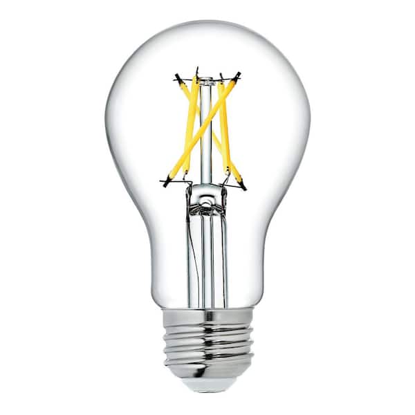 60 Watt Replacement, Daylight, 500K LED A19 General Purpose Bulbs (4 Pack)