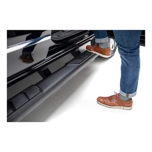 Aries AscentStep Black Steel 5-1/2 x 75-Inch Truck Running Boards, Select Ford F-150