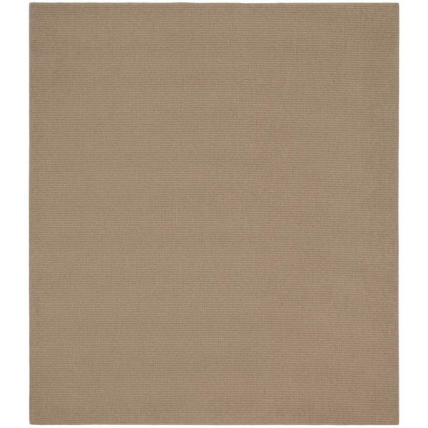 Natural Harmony Terrain Mushroom 5 ft. x 7 ft. Custom Area Rug with Pad