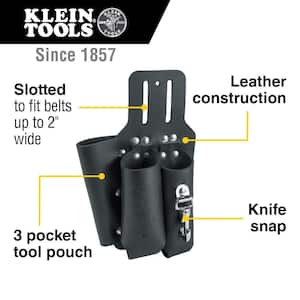 3-Pocket Pliers Rule and Screwdriver Holster