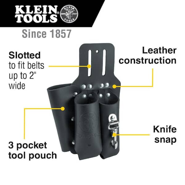 3-Pocket Pliers Rule and Screwdriver Holster