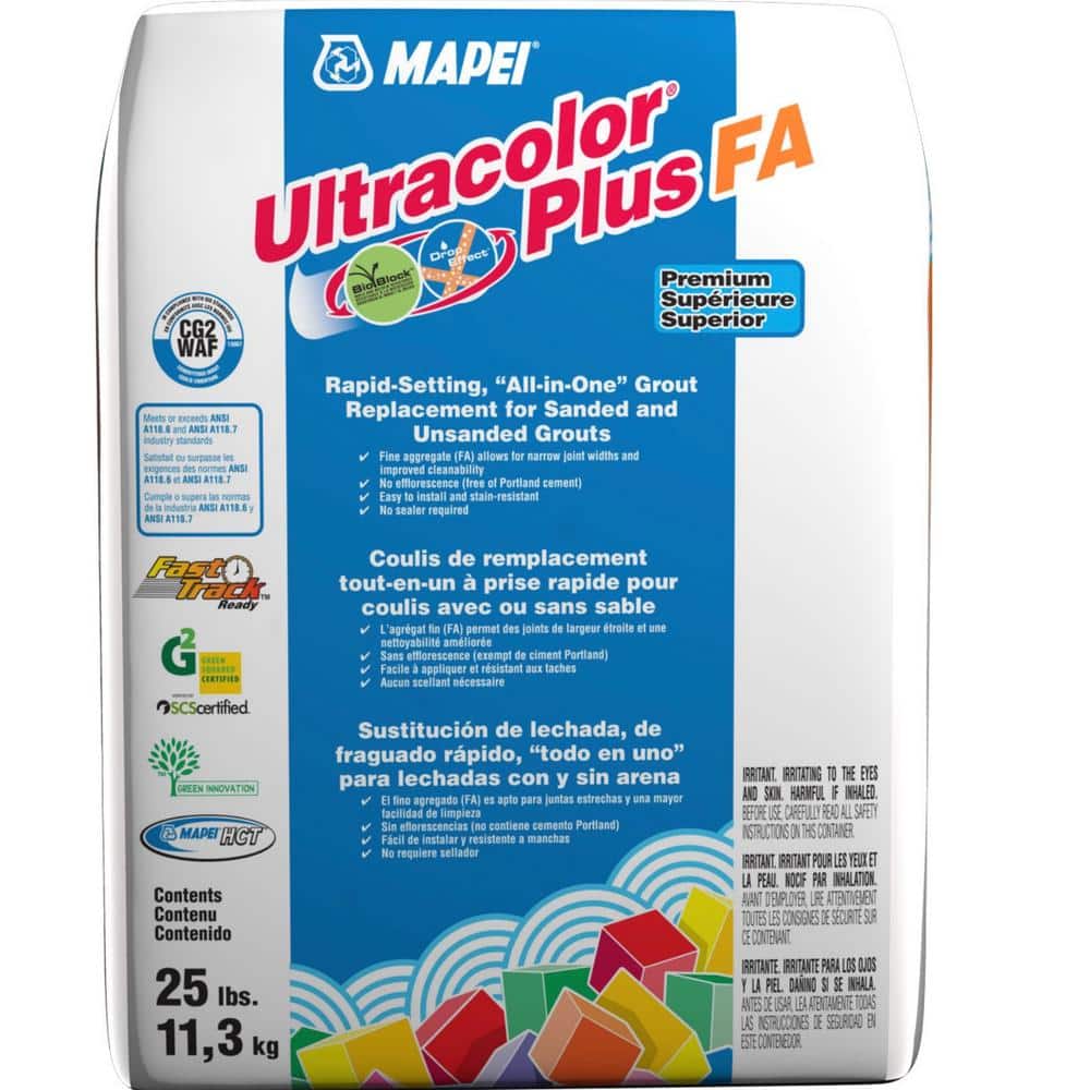 Mapei Ultracolor Plus FA 56 Champagne 10 lb. Grout6BU005605 The Home Depot