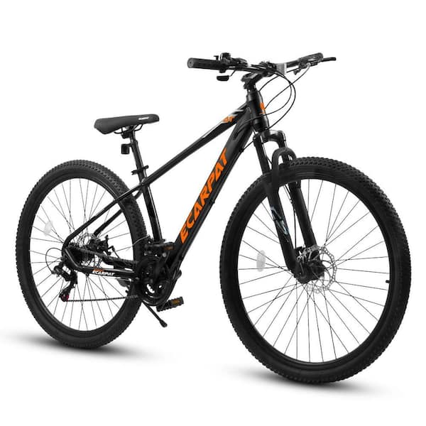Tenleaf 29 in. Mountain Bike 21 Speed Suspension Fork Black