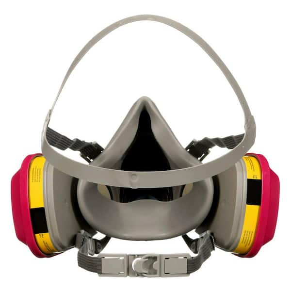 3M OV AG P100 Professional Multi-Purpose Respirator in Black with Drop Down  63023DHA1-C - The Home Depot