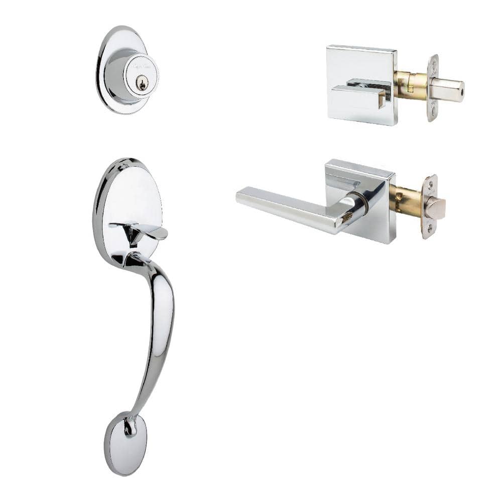 Colonial Polished Stainless Door Handleset and Verona Handle Trim price history on PriceWatchPro