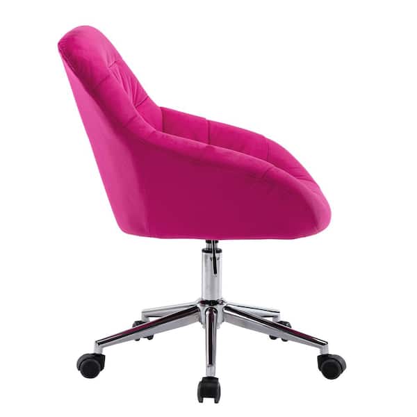 Homefun Red Home Office Ergonomic Chair, Red Swivel Chair Uk