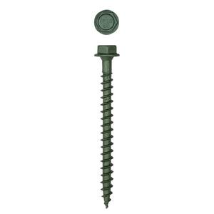 5/16 in. x 3-1/2 in. Hex Head Hex Drive High Corrosion Resistant Coated PowerLag Screw