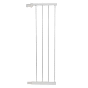 36 in. H x 11 in. W x 1 in. D Extension Extra Tall for Premium Pressure Gate White