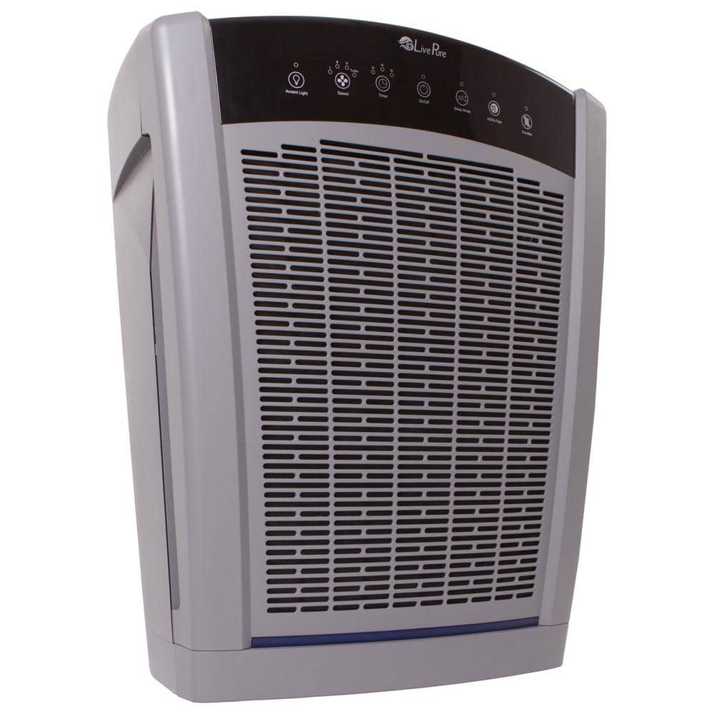 Graphite Multi-Room True HEPA Console Air Purifier