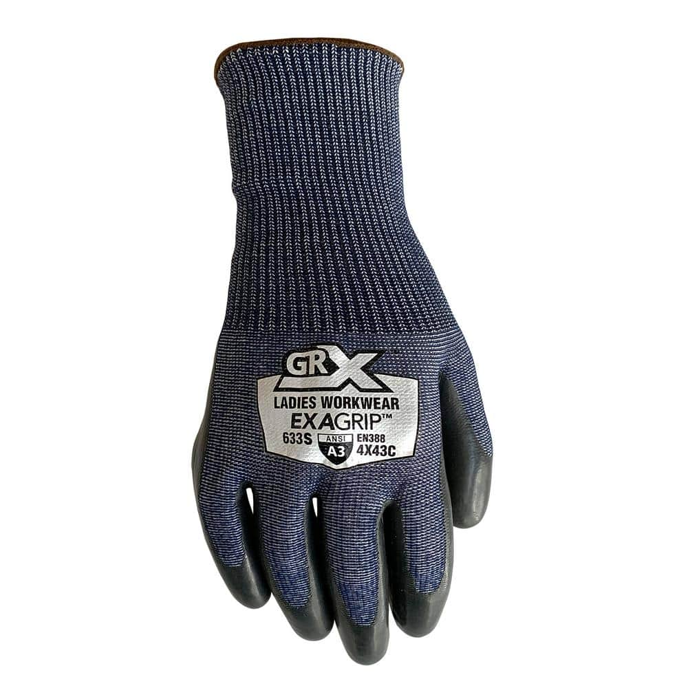 GRX GRXLW633M Women Exagrip Latex Glove, Size Medium at Sutherlands