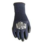 GRX | IND301 Exagrip Blue Latex Gloves - Large, Grey - Floor & Decor