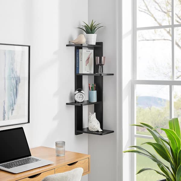 Our Floating Corner Shelves - Driven by Decor