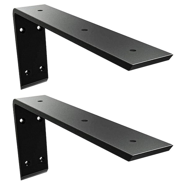 20 in. L Bracket Heavy Duty Countertop Support Bracket for Quartz Granite Wood Concrete Laminate Countertops (2-Pack)