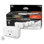 Defiant 15 Amp 120-Volt Smart Wi-Fi Bluetooth Outdoor Plug with 2 Outlets  Powered by Hubspace HPPA52CWB - The Home Depot