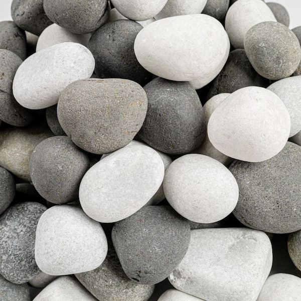 MSI Maya Mixed 0.4 cu. ft. per Bag 1 in. to 2 in. Bagged Landscape Pebbles (1-Bag)