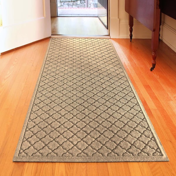 WaterHog Cordova Camel 35 in. x 85 in. PET Polyester Door Mat