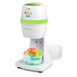 8 oz. White Electric Shave Ice and Snow Cone Machine