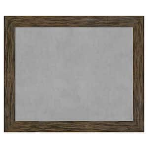 Fencepost Brown 47 in. x 39 in. Framed Magnetic Board