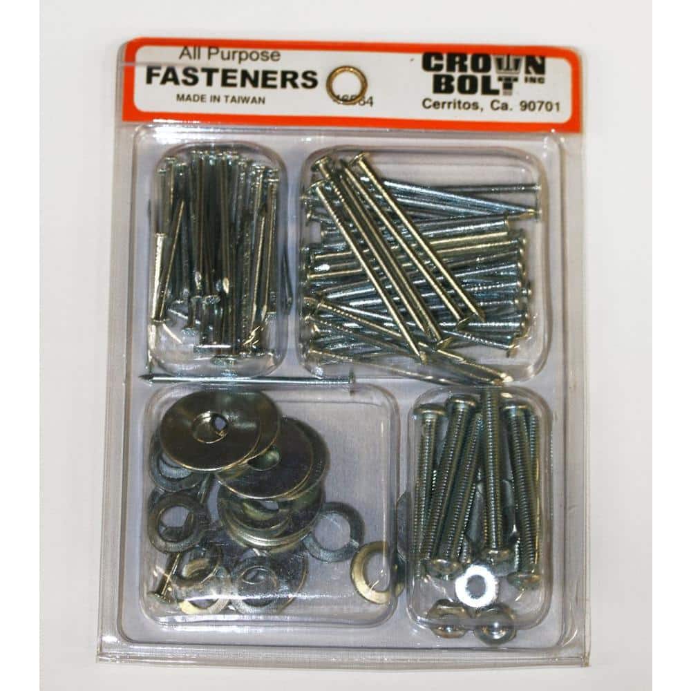 Crown Bolt All Purpose Fast Asst Zp 46564 - The Home Depot