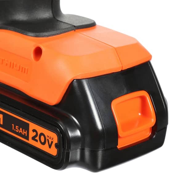  BLACK+DECKER 20V MAX* POWERCONNECT 1/4 in. Cordless Impact  Driver Kit (BDCI20C) : Everything Else