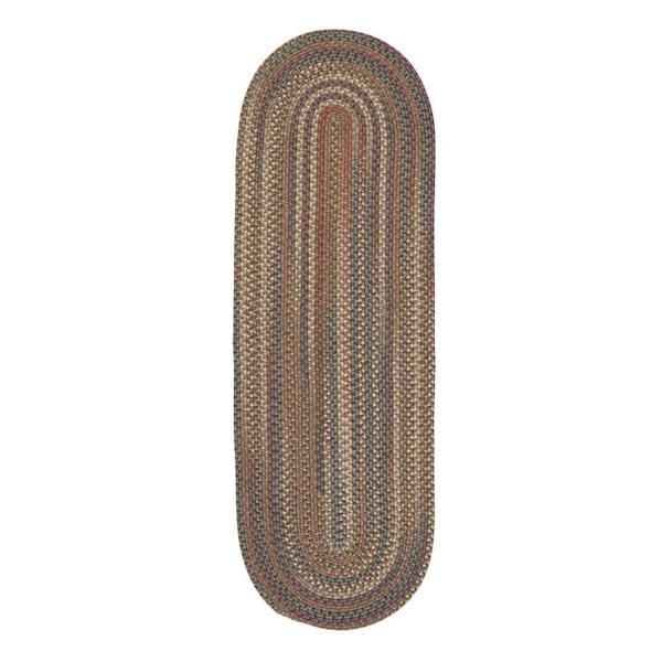 Colonial Mills Cedar Cove Olive 2 ft. x 6 ft. Oval Runner Indoor Area Rug