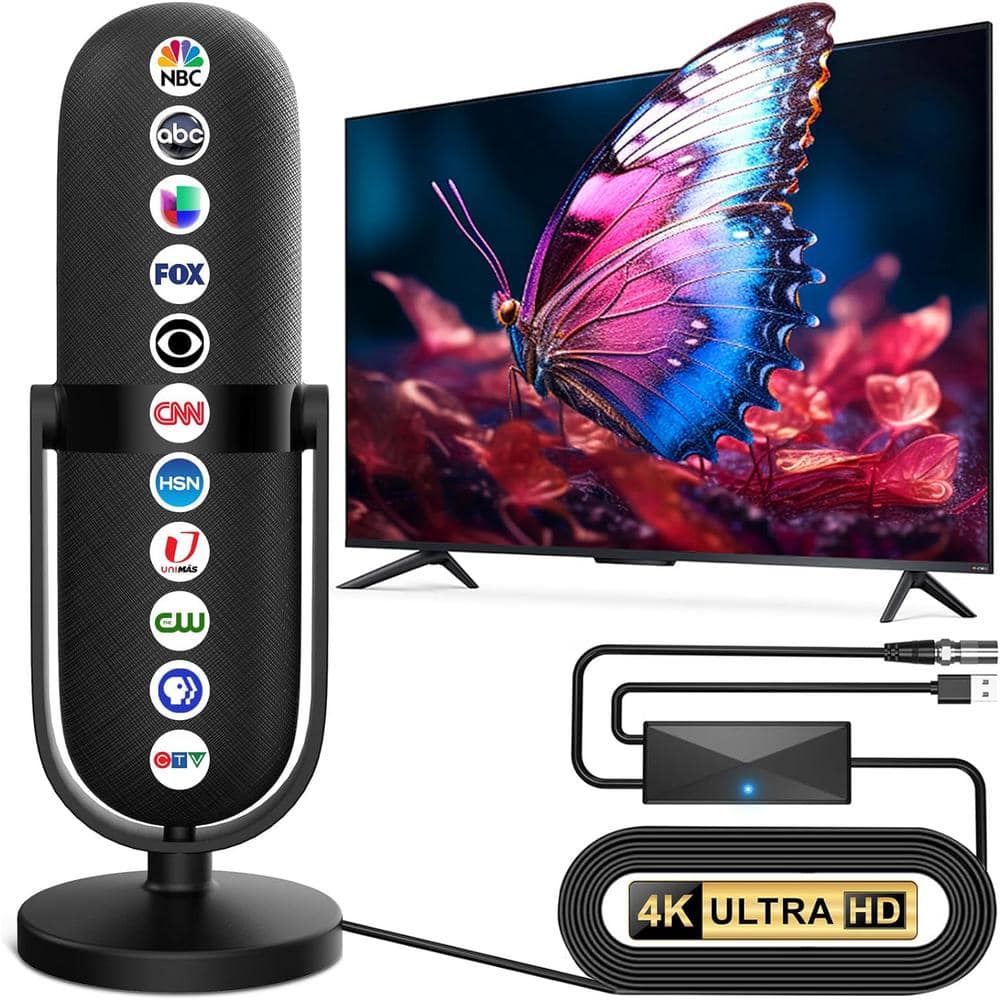 ANTENNA HDTV AMPLIFICATA Per Digitale Indoor Televisiva Numero EUR 14,10 - IT - Foto 11