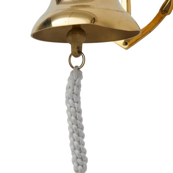 Brass Iron Bell With Wall Hanger – Deeps shop