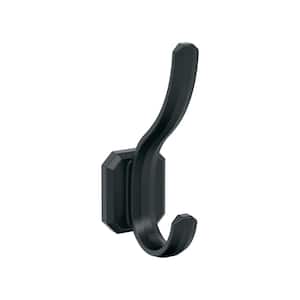 Amerock H37001MB Vicinity Collection Double Wall Hook, Matte