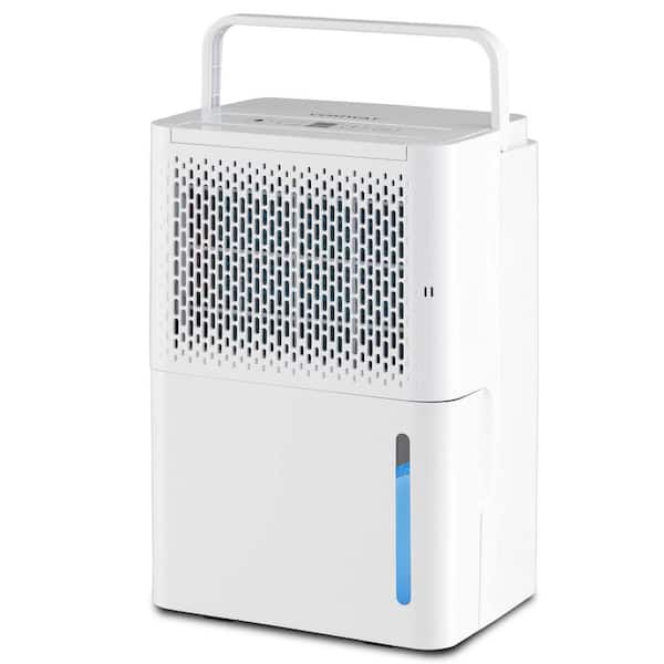 32 pt. 2000 sq. ft. Portable Dehumidifier with 3 Modes and 24H Timer Home Basement in. White