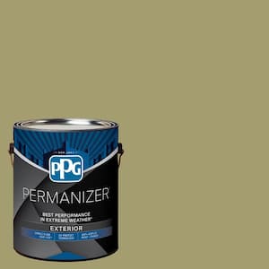 1 gal. PPG1114-5 Pea Soup Semi-Gloss Exterior Paint