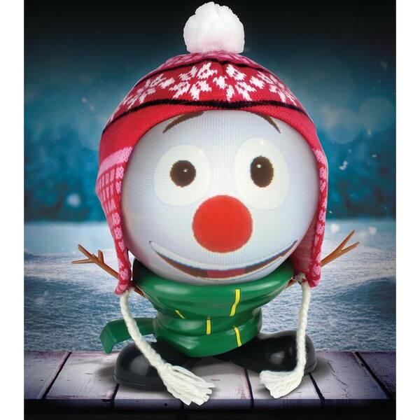 ANIMAT3D 10.5 in. H Mr. Chill Talking Animated Snowman with Built