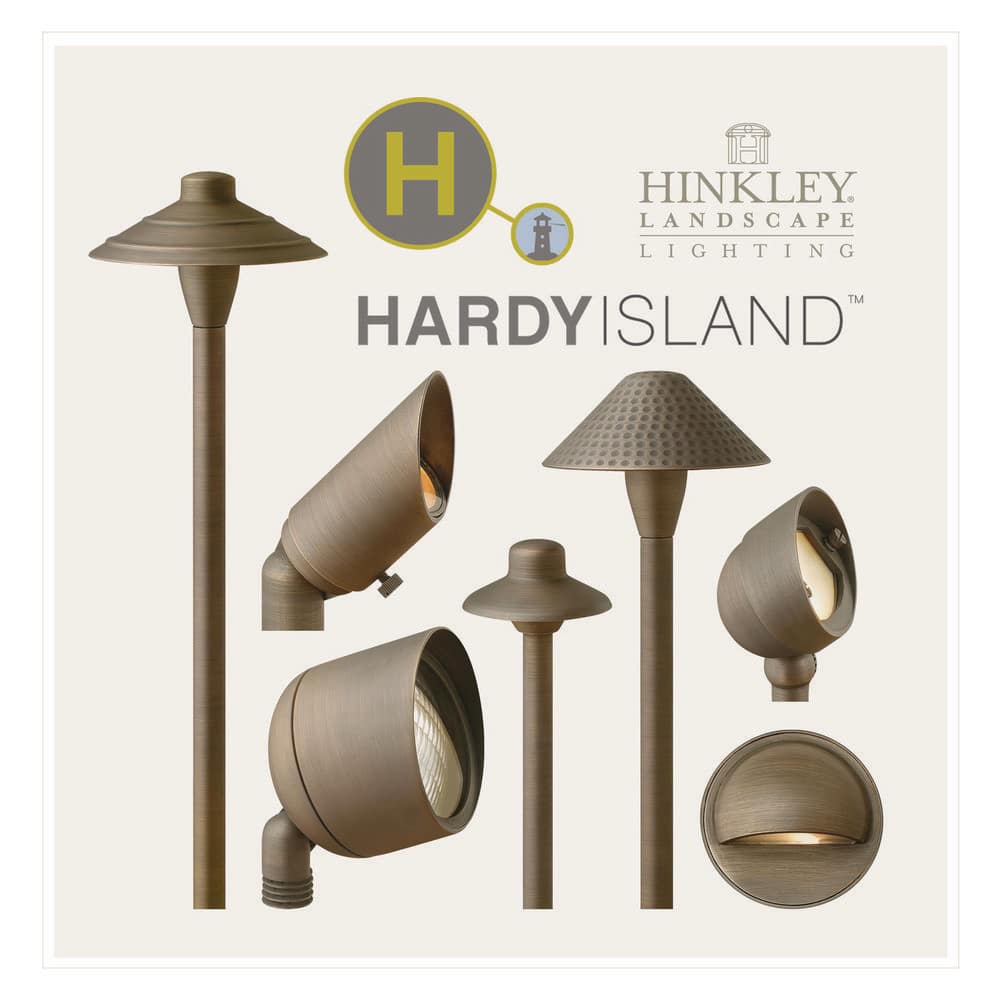 Matte Bronze Round LED Pathway Deck Sconce Light
