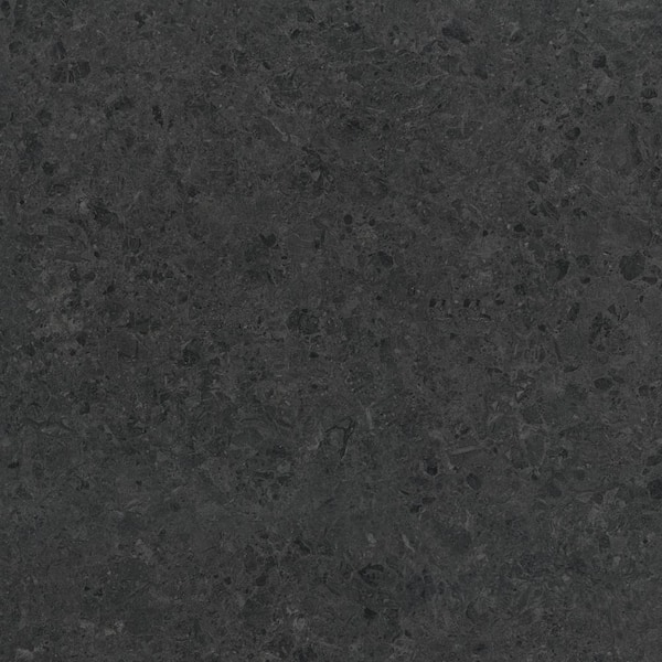 FORMICA 5 ft. x 12 ft. Laminate Sheet in Black Shalestone with Matte Finish