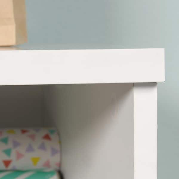 HomeVisions Soft White Storage Cabinet