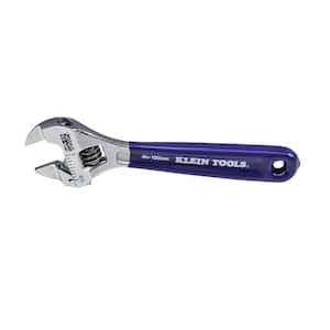 Slim-Jaw Adjustable Wrench, 4 in.