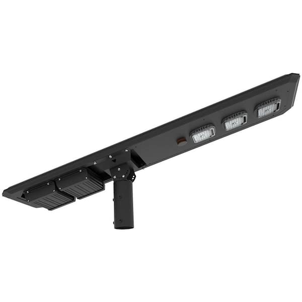 BEYOND SOLAR POLLUX , Solar LED Street Light , 60 Watt , 11760 Lumens , CCT Adj 4000K-5000K , Parking Lot Light , Solar All in One