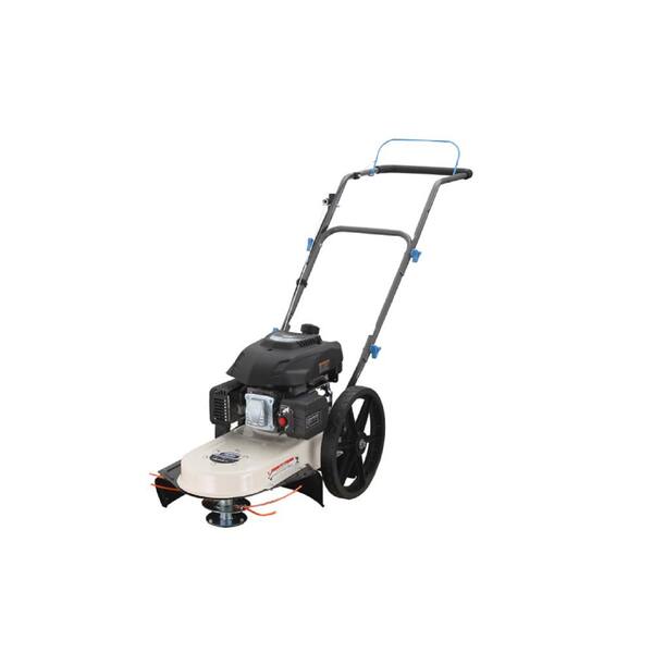 Pulsar 22 in. 173cc Gas Recoil Start Walk-Behind Push Field String Trimmer Mower with Adjustable Trimmer Head